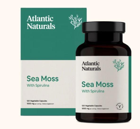 Atlantic Naturals Sea Moss Capsules with Spirulina 1000mg Duluth, GA