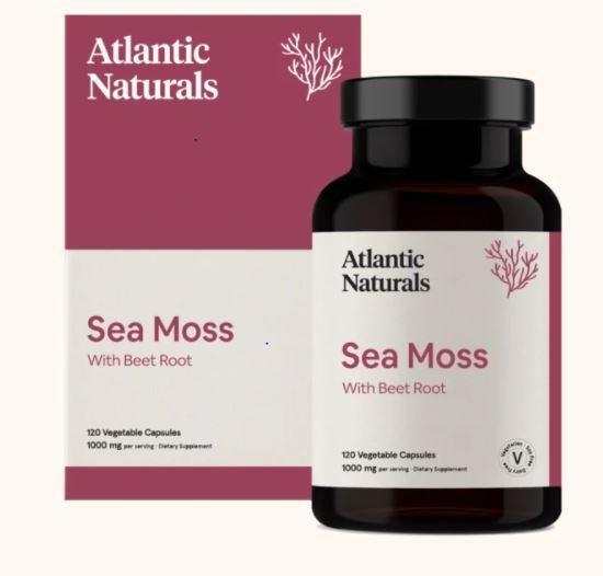 Atlantic Naturals Sea Moss Capsules with Beet Root 1000mg Lawrenceville, GA