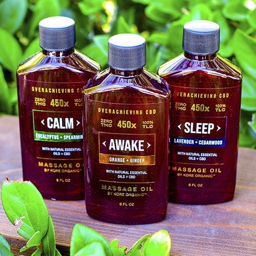 Kore Organic CBD Massage Oil Calm, Awake, Sleep Buford, GA