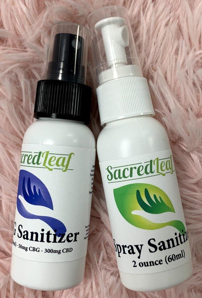 Sacred Leaf hand sanitizer 300mg CBD Suwanee, GA