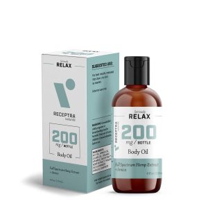 Receptra Seriously Relax Body Oil 200mg